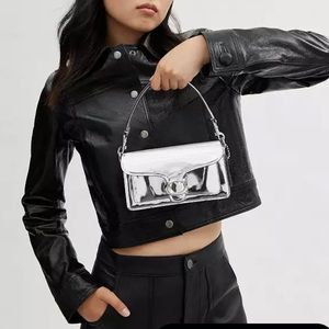 Coach Tabby Shoulder Bag 20 In Metallic